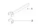 DORNBRACHT-Halter-Brausearm-ERSATZTEILE-90172004500-150-x-225-x-90-mm-Chrom-90172004500-00 gallery number 1
